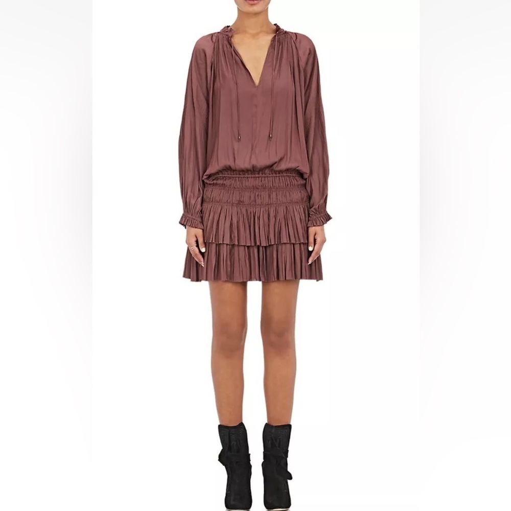 ULLA JOHNSON Piera Dress
Aster Mauve Mini Size 6